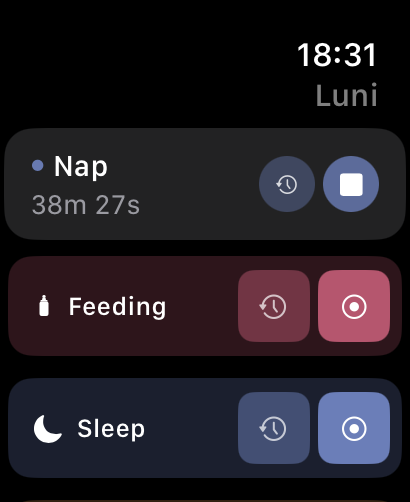 Luni on Apple Watch